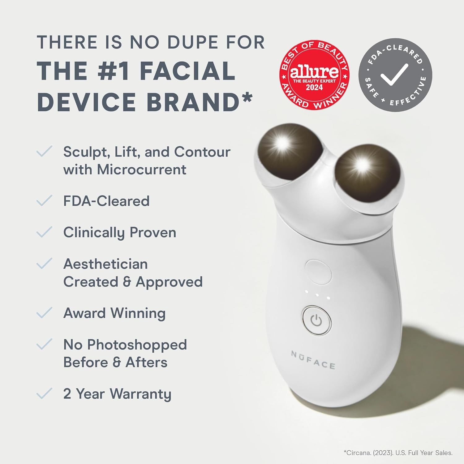 NuFACE TRINITY+ Microcurrent Facial Device Kit - Limited Edition FDA Cleared Facial Massager Device + Microcurrent Gel Activator, Cleansing Wipes and Brush - Velvet Rose