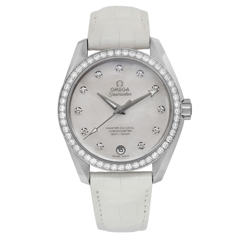 Omega Seamaster Aqua Terra Steel Mop Diamond Dial Automatic 231.18.39.21.55.001-