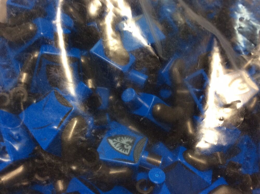 Lot Of 200 LEGO Black Falcon Torso Castle Minifigure Knight Lot Brand New
