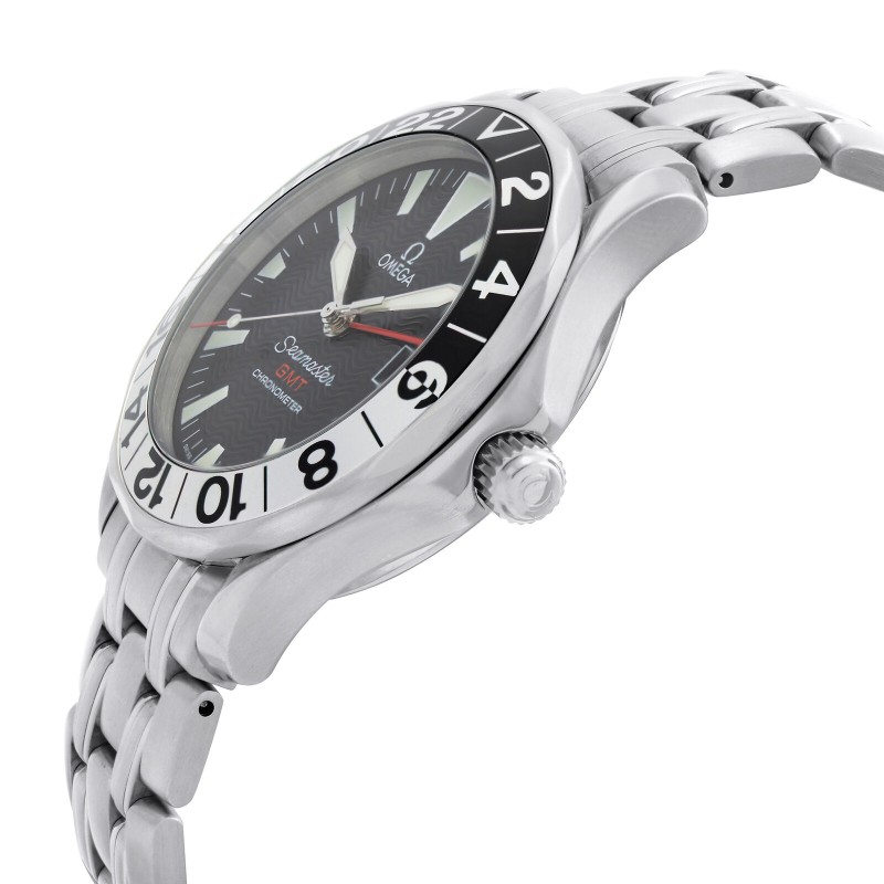Omega Seamaster GMT 50th Anniversary Steel Black Dial Men's Watch 2234.50.00-