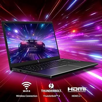 Acer Nitro V Gaming Laptop | Intel Core i7-13620H Processor | NVIDIA geForce RTX 4050 Laptop GPU | 15.6" Full HD IPS 144Hz Display | 16GB DDR5 | 512GB Gen 4 SSD | WiFi 6 | Backlight KB | ANV15-51-73B9