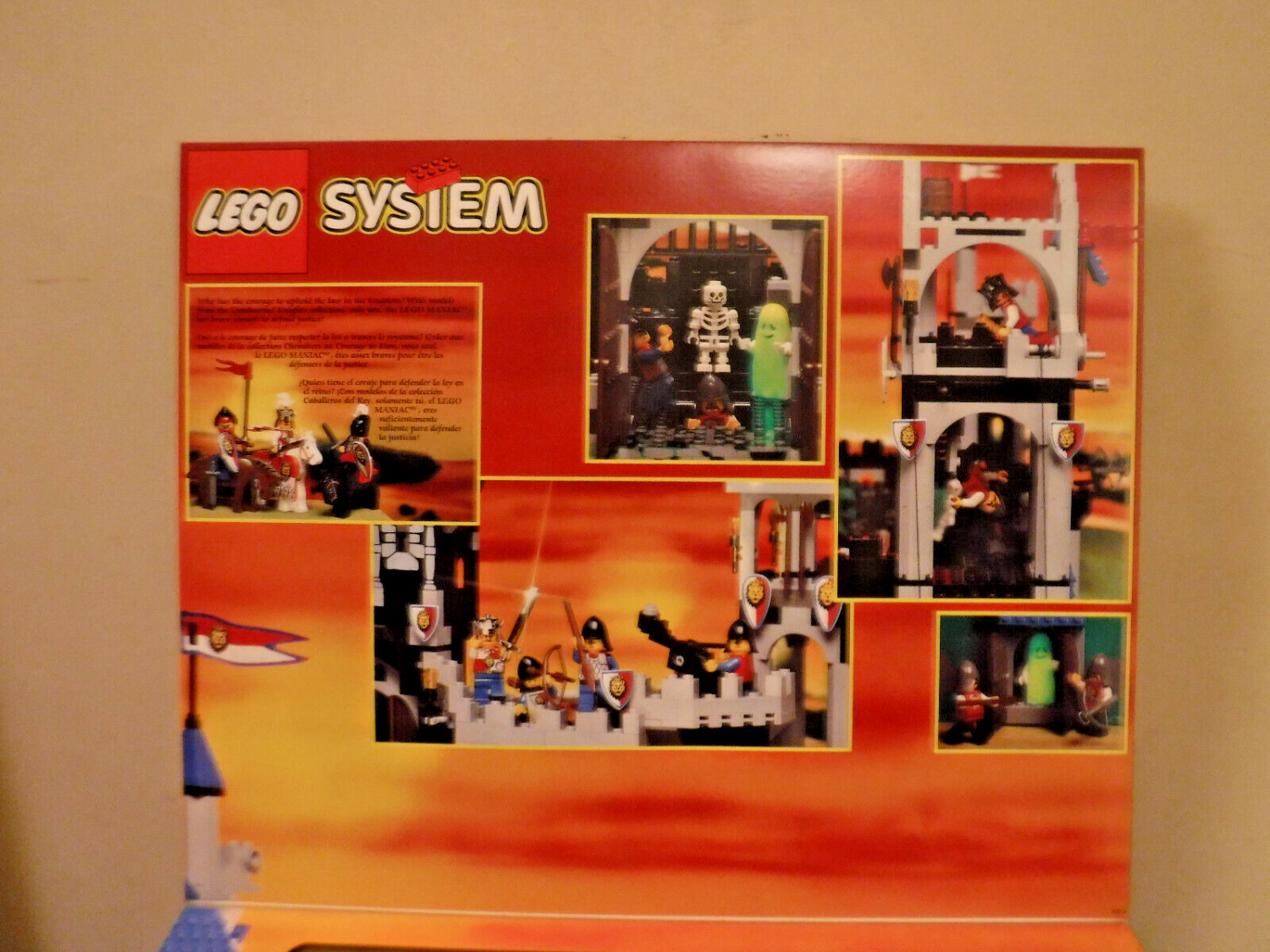 Lego System 6090 Royal Knights Castle New in Sealed Box 743 PCS. 1995