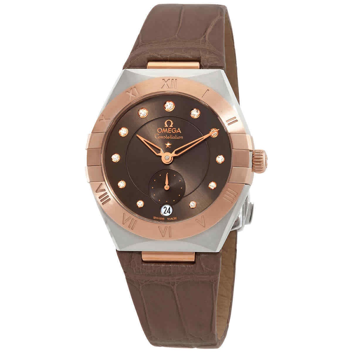 Omega Constellation Automatic Chronometer Diamond Ladies Watch 131.23.34.2063001