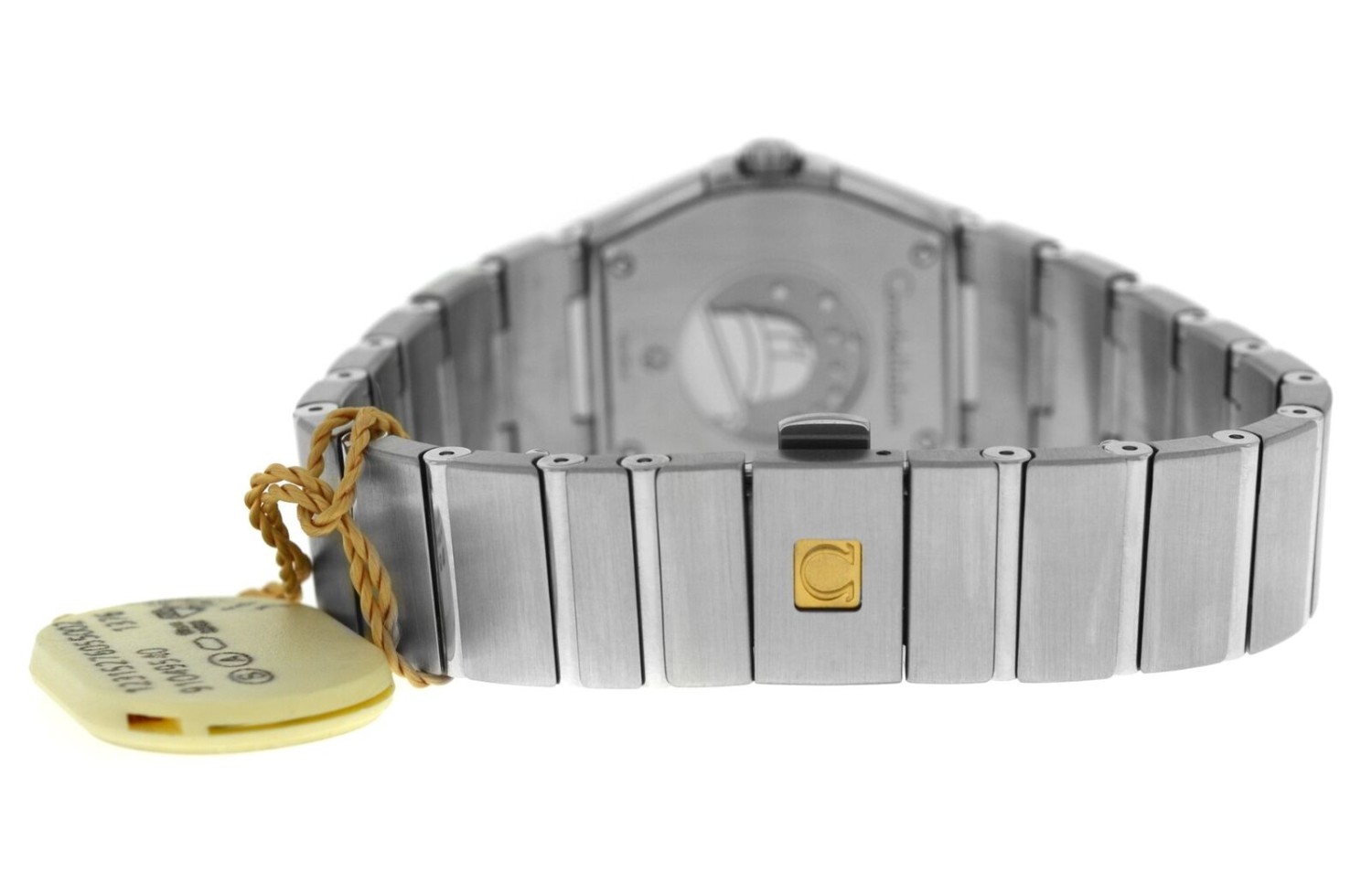 Omega Constellation 123.15.27.60.55.002 Diamond Sunburst MOP 27mm Quartz Watch -