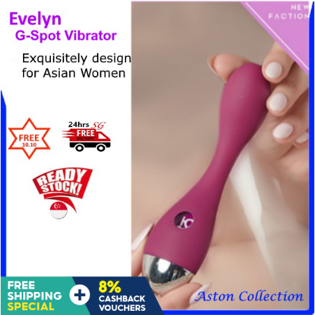 Aston Collection Evelyn g spot vibrator for women specially Design for Asian women an adult sex toys