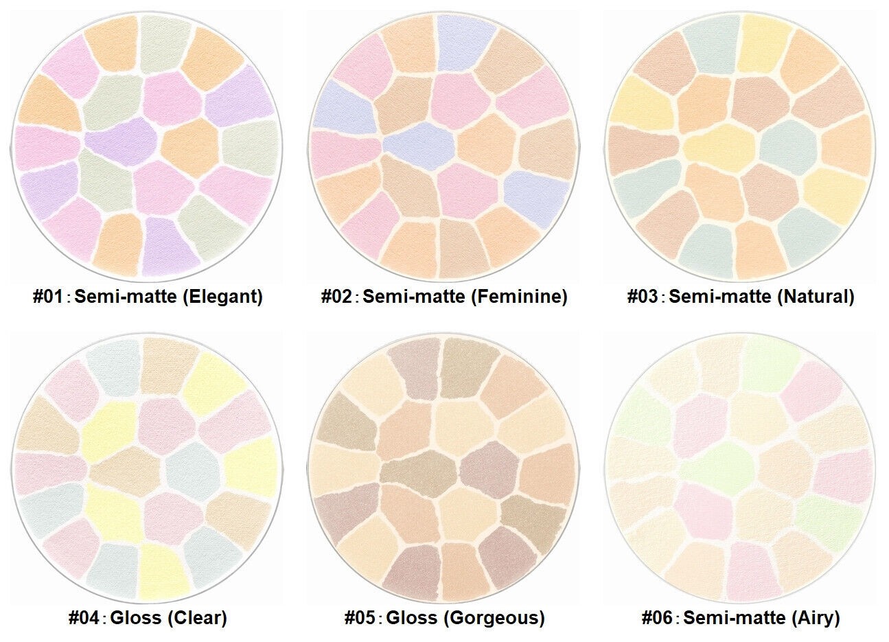 Elegance Paris Face Powder (Auto-nuance Luxurious) (Case & Refill)