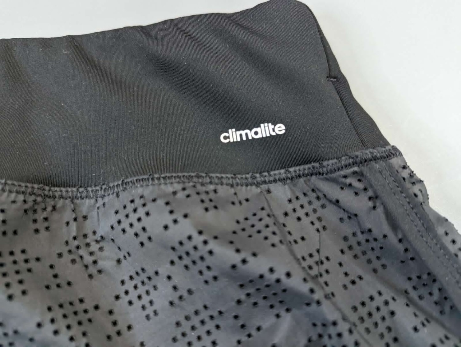 Adidas Shorts Running Womens Medium Black Athleticwear Climalite