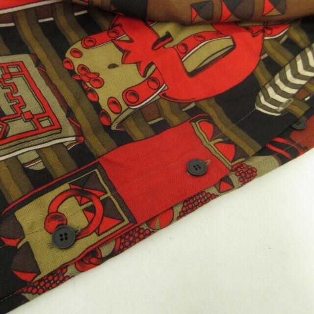 Hermes Medor Cashmere Stole Muffler Scarf All Over Pattern Silk Leather Switchin