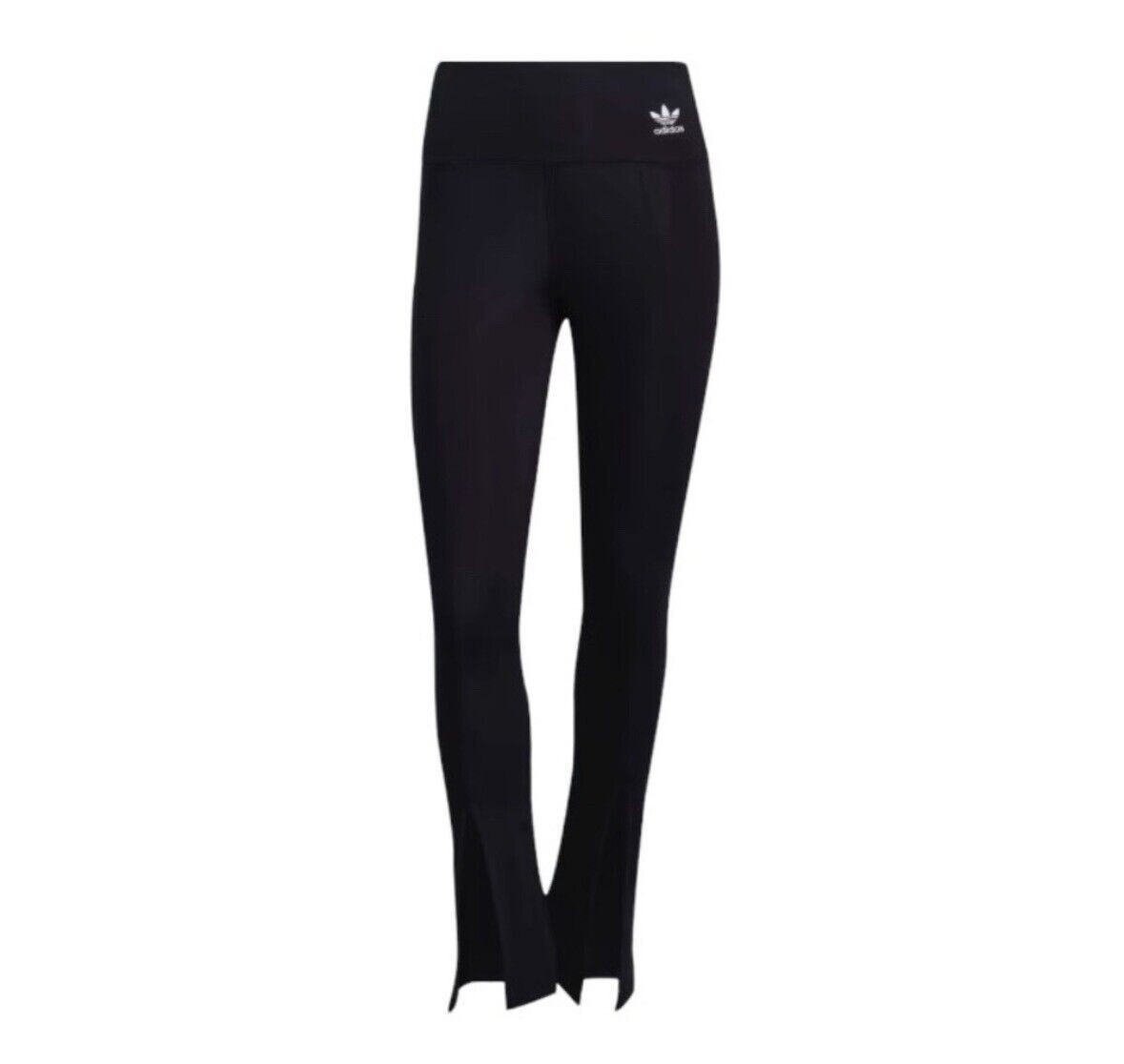 NWT Adidas ~ Adicolor Classics SST Open Hem Black Tights in Large NWT