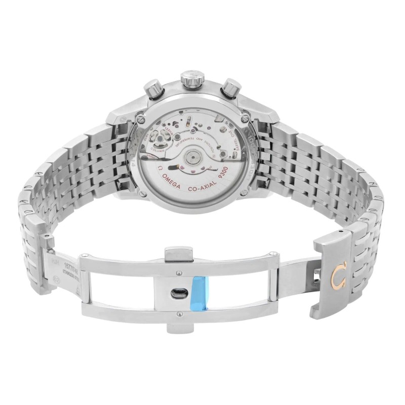 Omega De Ville Co Axial Steel Blue Dial Automatic Men Watch 431.10.42.51.03.001