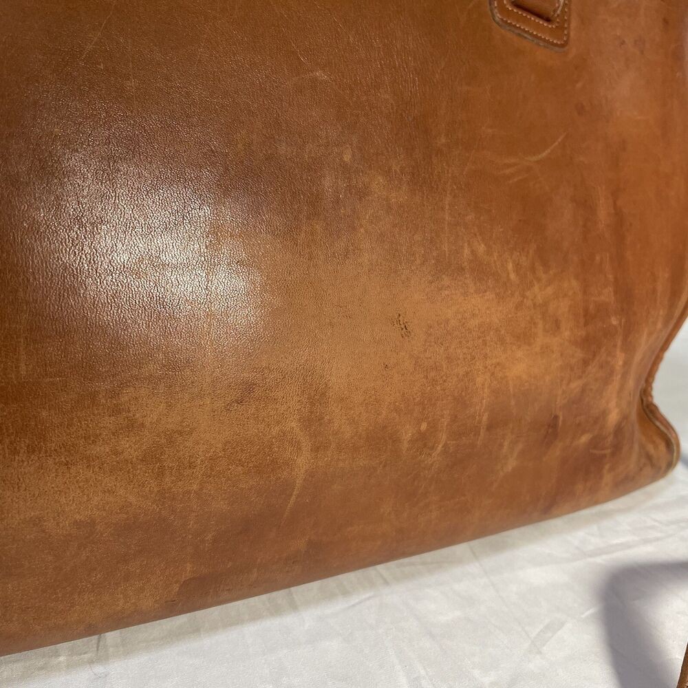 Vtg Coach Leather Bedford Briefcase Brown Tan Messenger Bag 1970s Made In USA