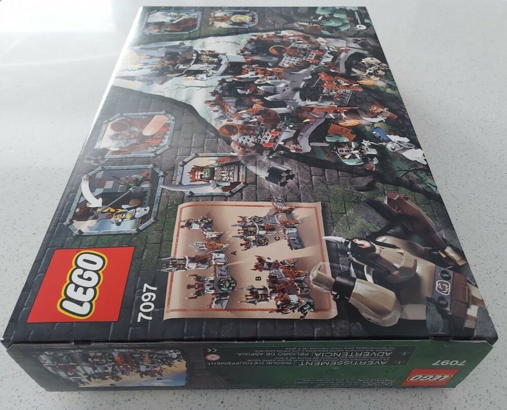 New LEGO Castle TROLL MOUNTAIN FORTRESS 7097 Kingdom knight troll witch orc king