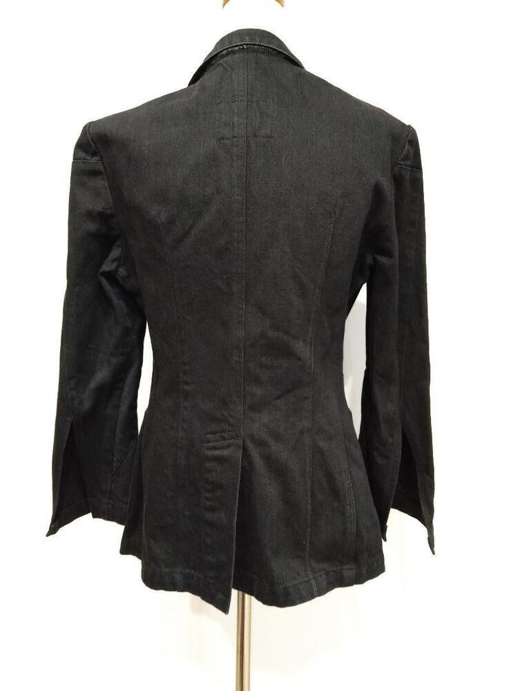 JUNYA WATANABE COMME des GARCONS Denim Black Jacket Blazer Women size JP-M
