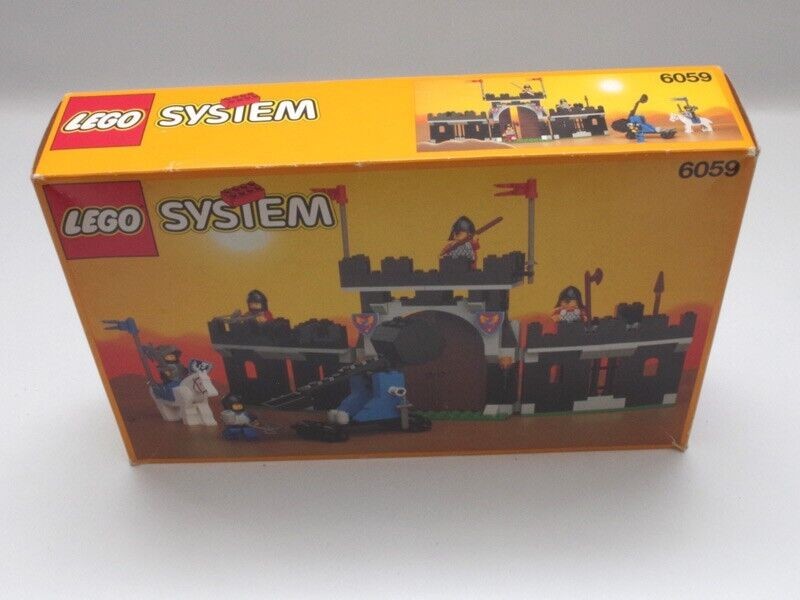 LEGO Castle 6059 Knight's Stronghold Original Vintage !!