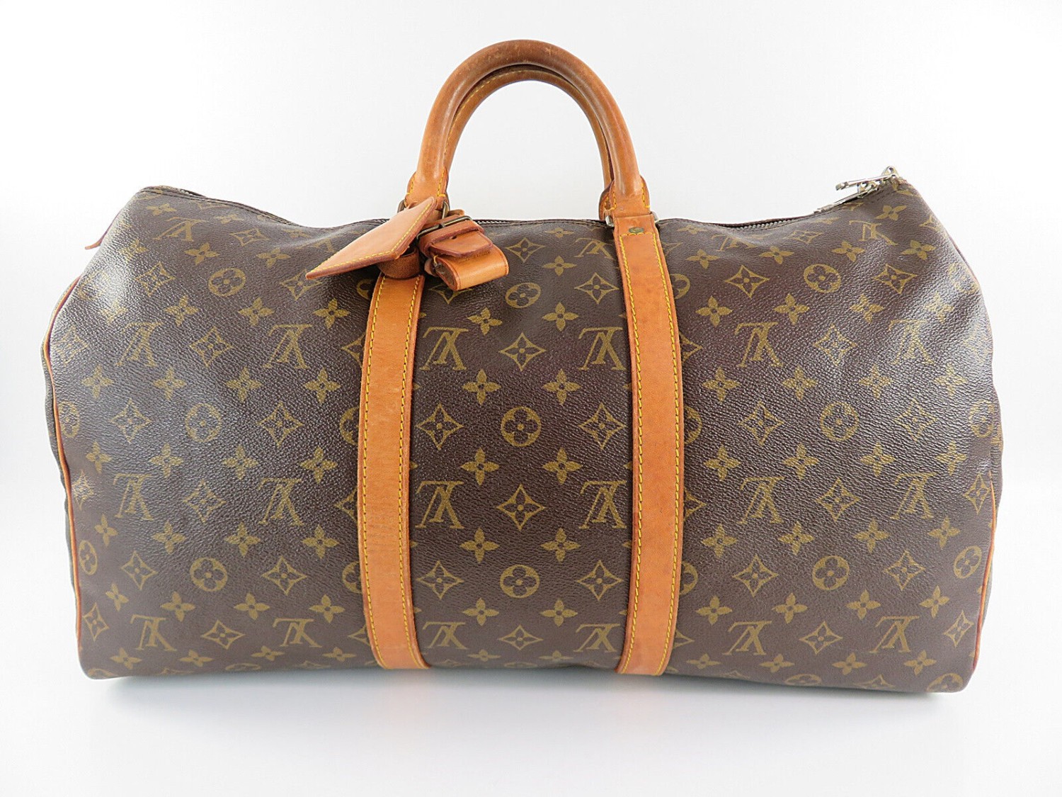 Authentic LOUIS VUITTON Keepall 50 Monogram Duffel Bag