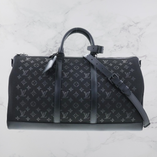 [Rank SA] Louis Vuitton M44770 KEEPALL 50 LED Duffle Limited Edition Japan-