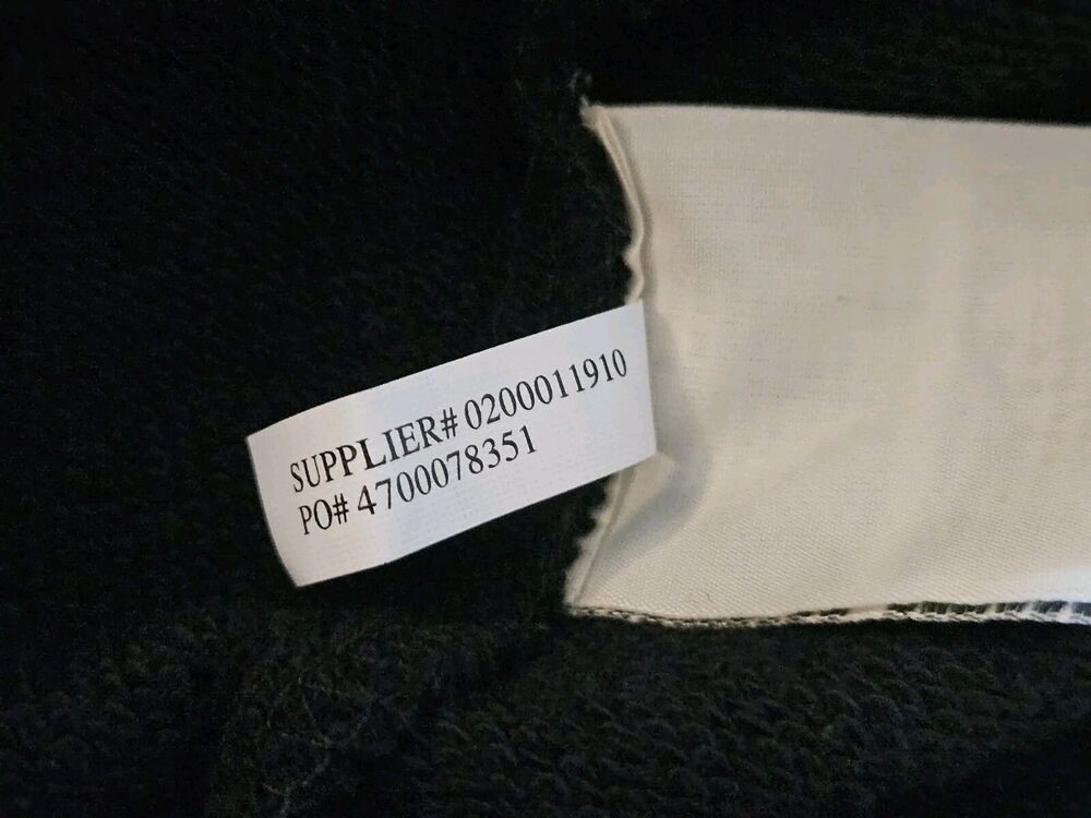 RARE Ralph Lauren Denim & Supply XS Black Red Velvet Military Long Coat Jacket