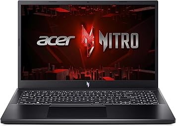 Acer Nitro V Gaming Laptop | Intel Core i7-13620H Processor | NVIDIA geForce RTX 4050 Laptop GPU | 15.6" Full HD IPS 144Hz Display | 16GB DDR5 | 512GB Gen 4 SSD | WiFi 6 | Backlight KB | ANV15-51-73B9