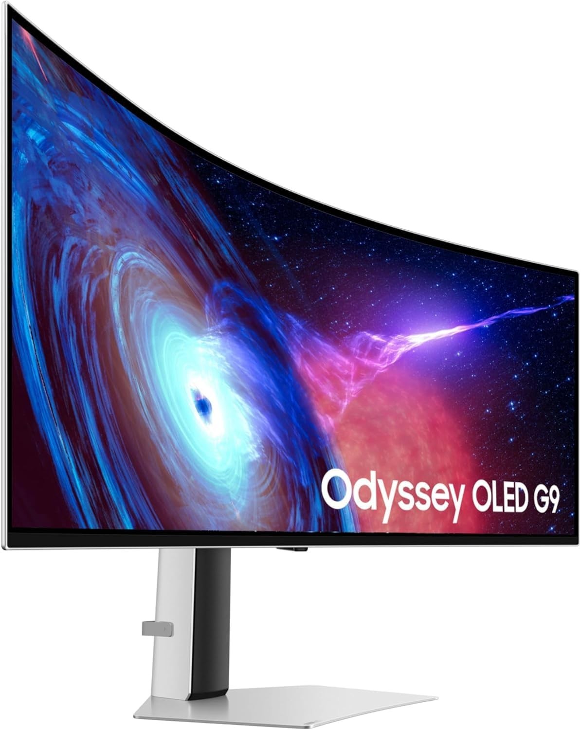 Samsung 49" Odyssey QD-OLED (G93SC) Series Curved Gaming Monitor, 240Hz, 0.03ms, Dual QHD, DisplayHDR True Black 400, AMD FreeSync Advanced Pro, Height Adjustable Stand, 3 Year Warranty, LS49CG. 932SN