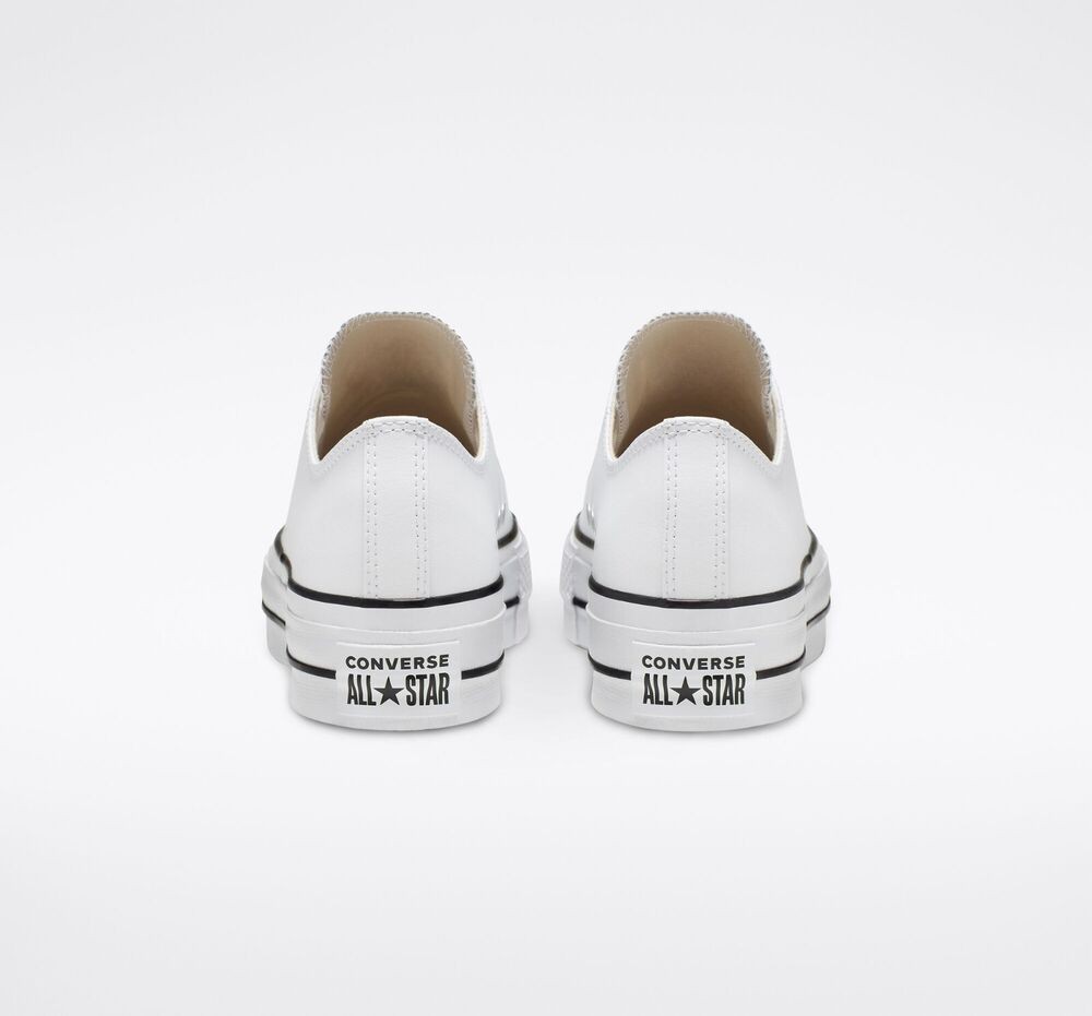 CONVERSE Chuck Taylor All Star Lift Platform Leather Women's Shoes Sneakers