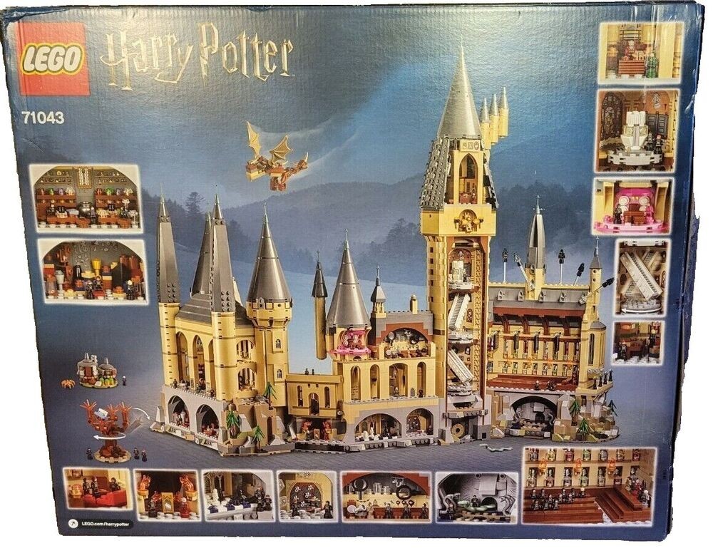 Guaranteed Genuine Lego Harry Potter Hogwarts Castle Set 71043 NEW SEALED BOX