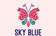 sky blue