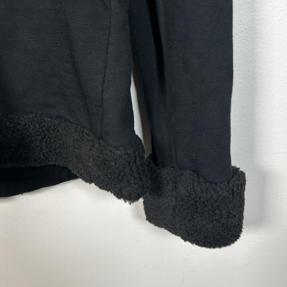 Denim Supply Ralph Lauren Band Jacket Military Officer Black Fur Coat Sz M