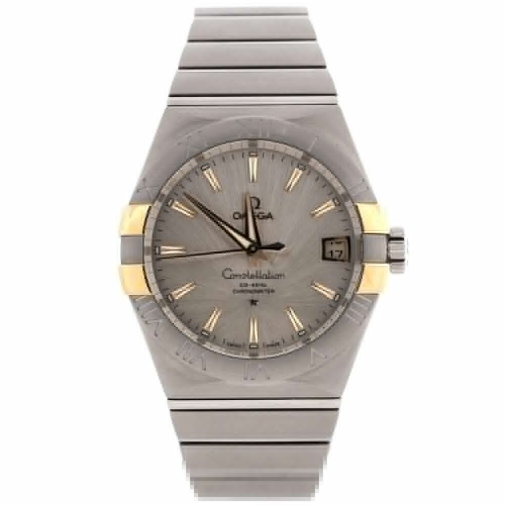 Omega Constellation Co Axial chronograph automatic watch stainless steel with Ye-