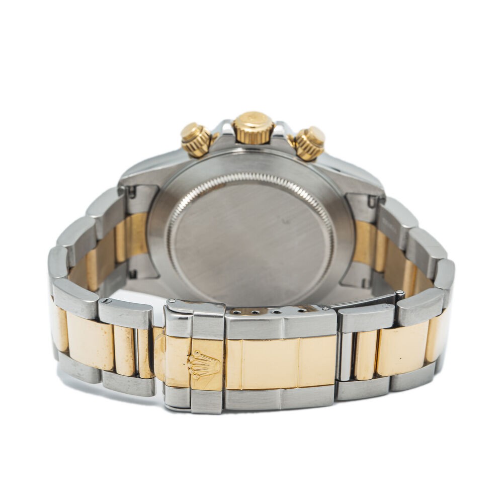 Rolex Daytona 16523 Zenith 18k Yellow Gold Sunburst Dial A Serial Watch 40mm