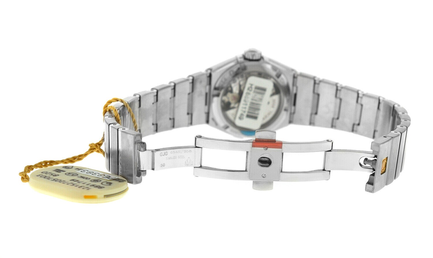 Omega Constellation 123.15.27.20.57.003 Diamond MOP Date Steel 27mm Women's Watch -