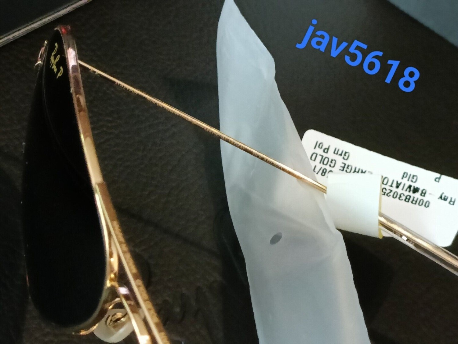 Ray-Ban pilot 3025 K Solid Gold 18k Limited 84 Rare, brand-new, intact and unique pilot * * *-