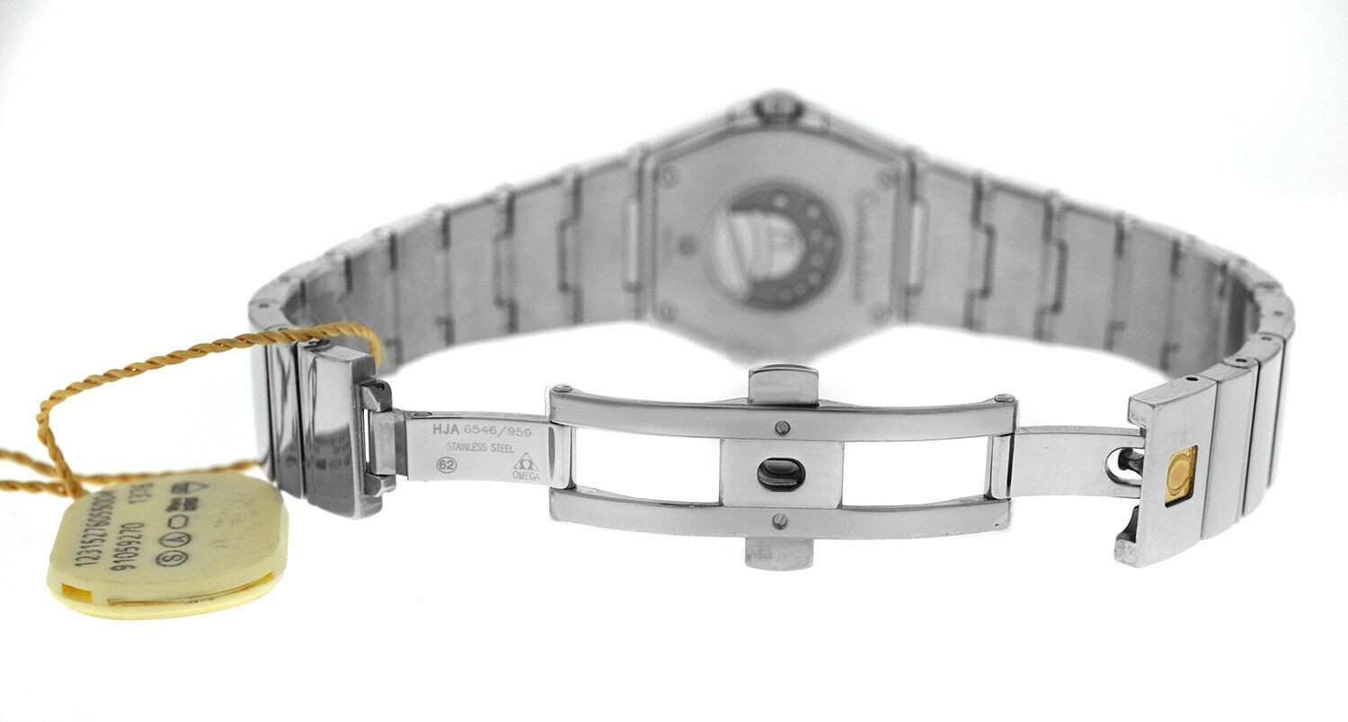 Omega Constellation 123.15.27.60.55.004 Diamond Sunburst MOP 27MM Quartz Watch