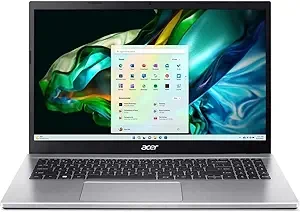 Acer Aspire 3 Laptop | 15.6" Full HD Display | AMD Ryzen 7 5700U Processor | AMD Radeon Graphics | 16GB RAM | 512GB SSD | Wi-Fi 6 | Windows 11 Home | DealExpress Accessories