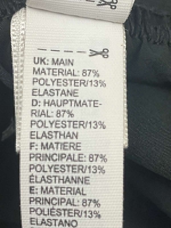 Adidas women's shorts medium stretch black polyester elastic fiber-