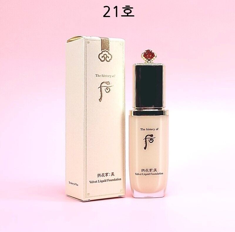 The History of Whoo Gongjinhyang Mi Velvet Liquid Foundation SPF30 PA++ 40ml