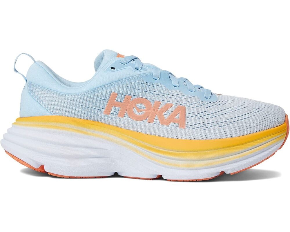 NEW WOMEN'S HOKA ONE ONE BONDI 8 RUNNING Gym Workout Shoes. BNIB. 1127952