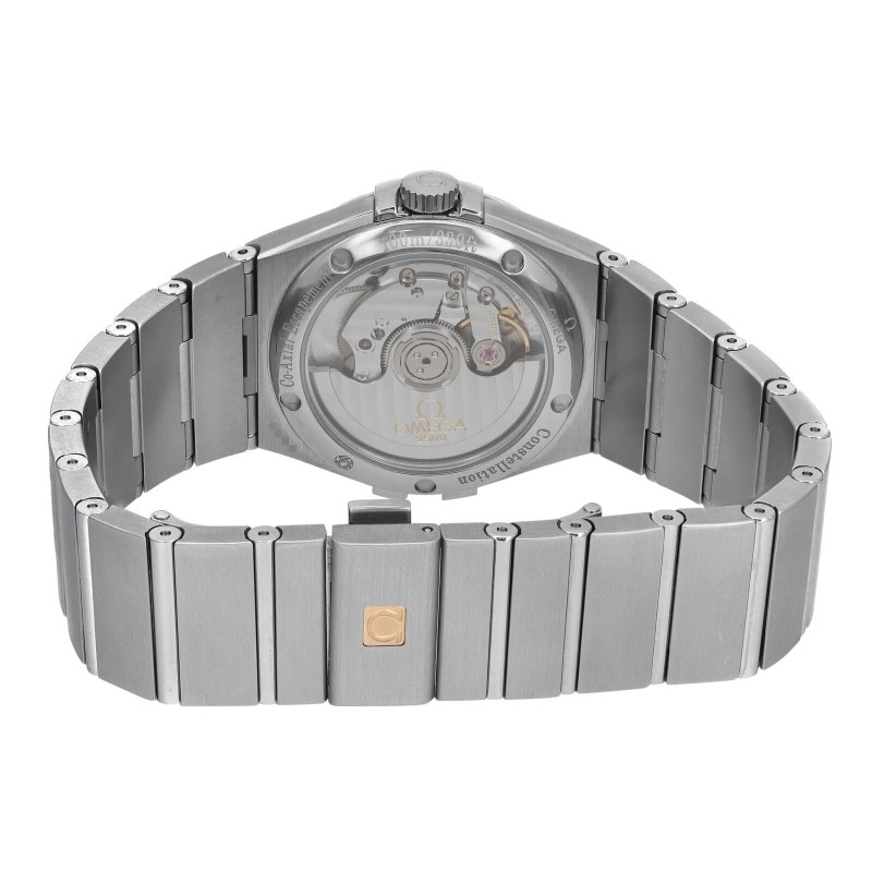 Omega Constellation Steel Diamond Silver dial Women's Watch 123.15.35.20.52.001-