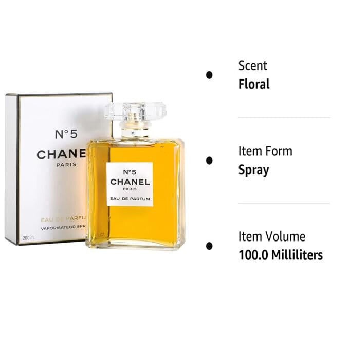 Chenel N°5 Eau de Parfum For Women