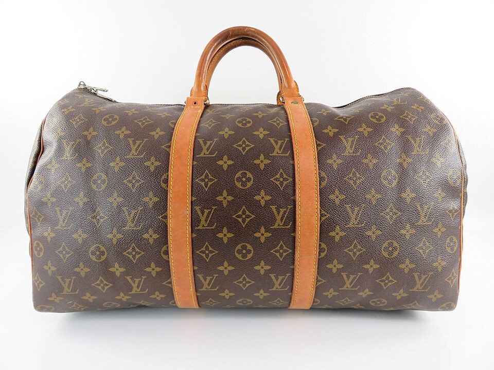 Authentic LOUIS VUITTON Keepall 50 Monogram Duffel Bag