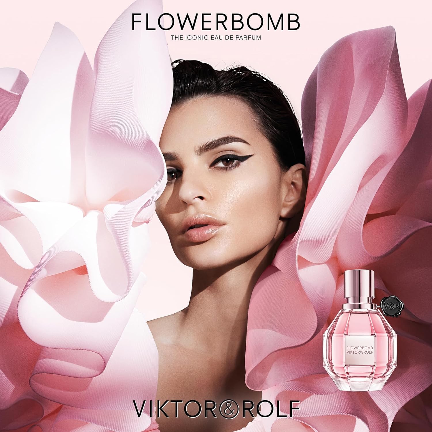 Viktor&Rolf - Flowerbomb Eau de Toilette - Women's Fragrance - Floral and Woody - with notes of Rose, Peony and Patchouli