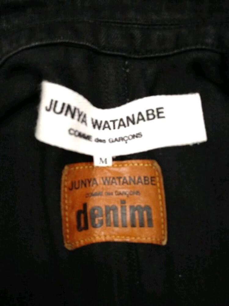 JUNYA WATANABE COMME des GARCONS Denim Black Jacket Blazer Women size JP-M