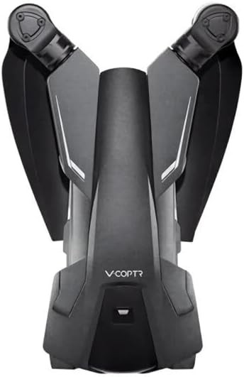 v-coptr falcon v-shaped bi-copter with 4k camera and 3-axis