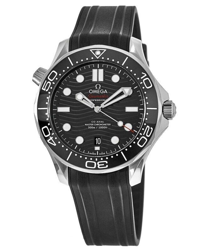 New Omega Seamaster Diver 300 M Black Dial Men's Watch 210.32.42.20.01.001