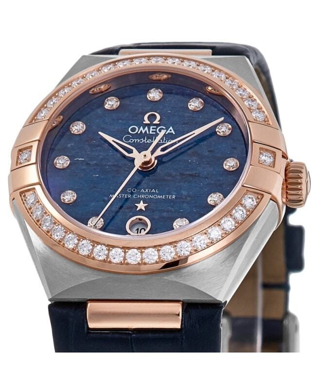 New Omega Constellation Blue dial Women's Watch 131.28.29.20.99.003-