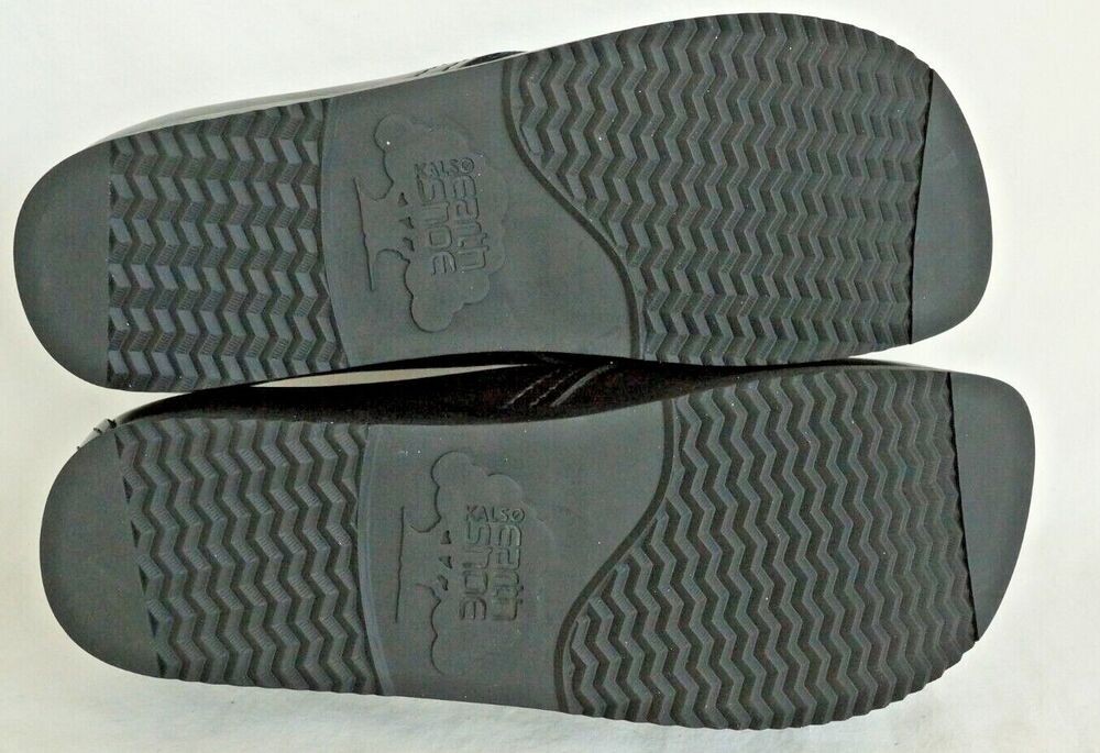 Kalso Earth Shoes Faroe Lokah Black Leather Women Negative Heel NEW