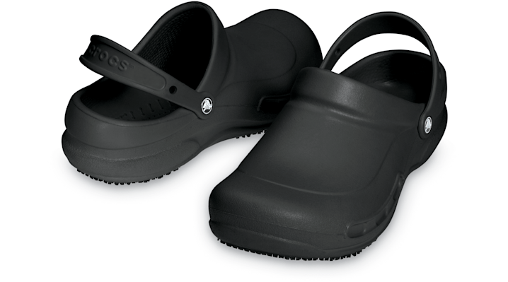 Croc's Unisex Bistro Slip-Resistant Black Men Sizes 4-12 Women 6-12 M7-W9