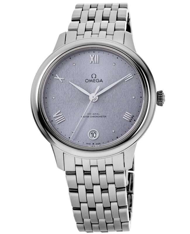 New Omega De Ville Prestige Purple dial Women's Watch 434.10.34.20.03.001-