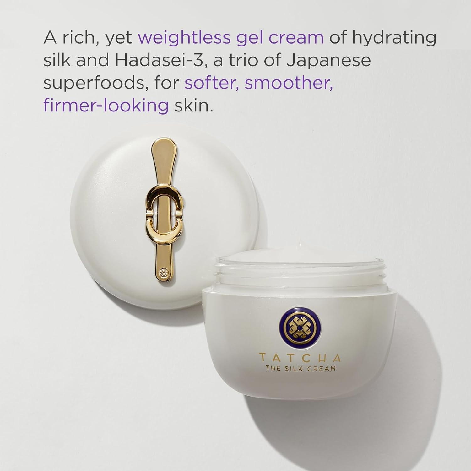 TATCHA The Silk Cream: Weightless Moisturizing and Firming Cream for Combo to Dry Skin (50 ml / 1.7 oz)