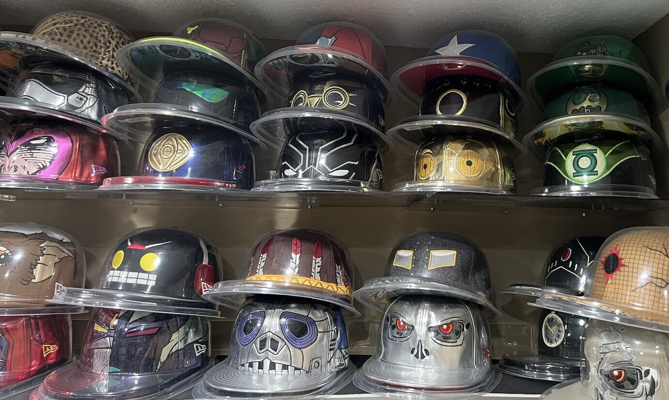 ENTIRE COLLECTION NEW ERA FITTED HAT, BIG FACE, HEROS, MARVELS, POKEMON, SUPREME