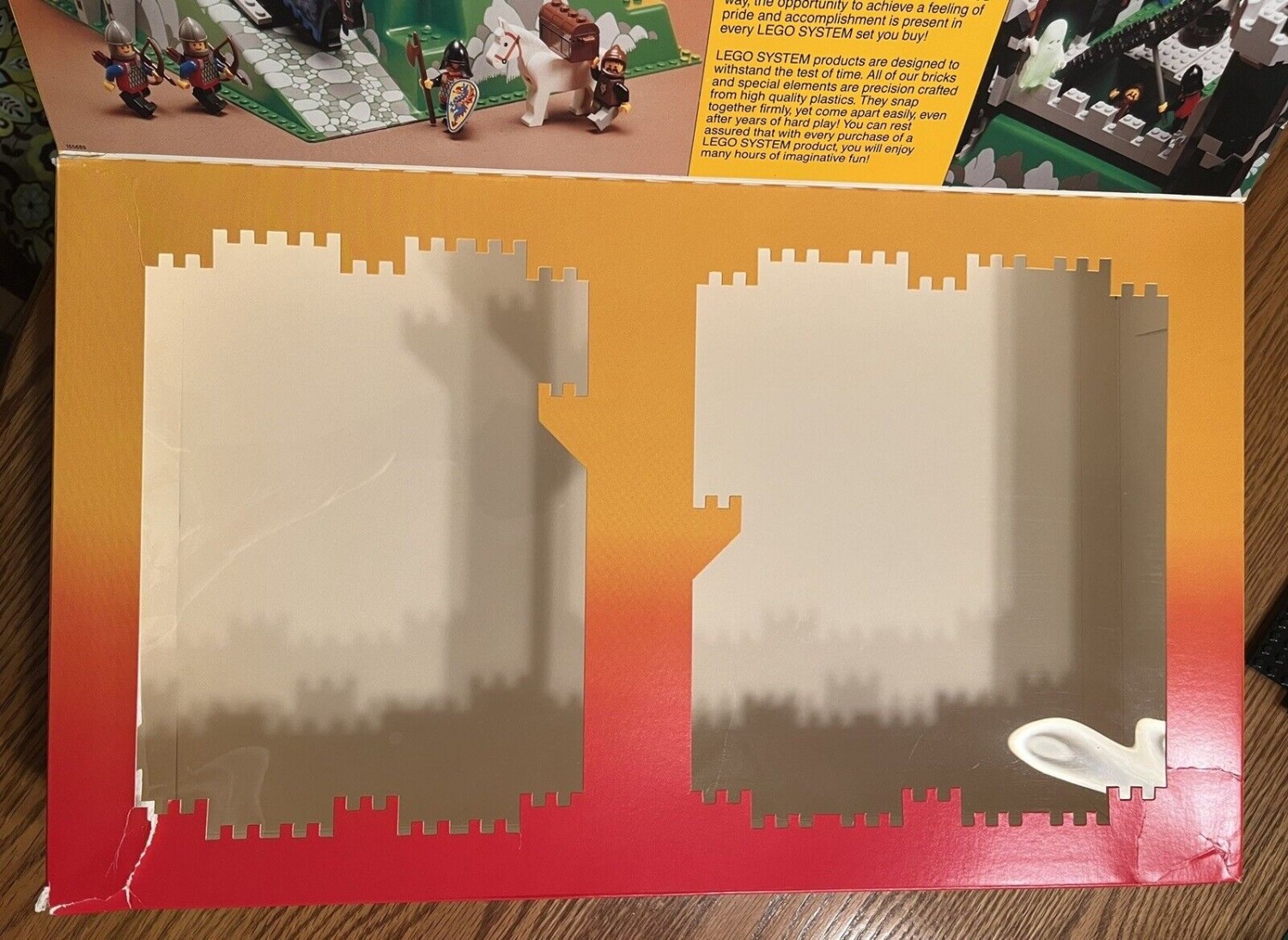 LEGO 6086 Black Knight’s Castle With Box And Instructions Read Description